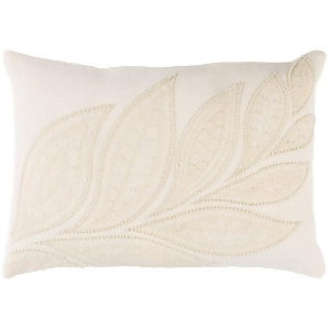 Tansy by Surya Poly Fill Pillow Cream/Butter 13 x 19 Tsy002-1319p - All