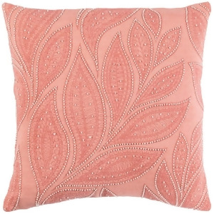 Tansy by Surya Down Fill Pillow Peach/Rose/Cream 20 x 20 Tsy003-2020d - All