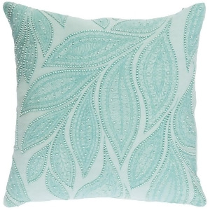 Tansy by Surya Down Fill Pillow Mint/Cream 20 x 20 Tsy001-2020d - All