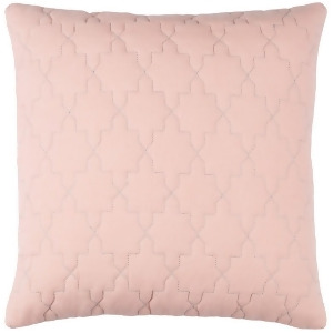 Reda by Surya Poly Fill Pillow Peach/Silver 18 x 18 Rd003-1818p - All