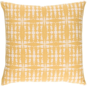 Ridgewood by A. Wyly for Surya Pillow Yellow/Cream 22 x 22 Rdw003-2222p - All