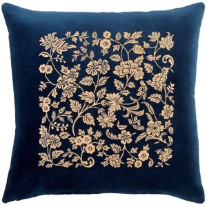 Smithsonian by Poly Fill Pillow Navy/Butter 22 x 22 Smi001-2222p - All