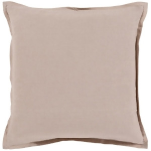 Orianna by Surya Down Fill Pillow Taupe 20 Square Or005-2020d - All