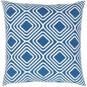 Miranda by Clairebella Down Pillow Dk.Blue/White 20 x 20 Mra009-2020d - All