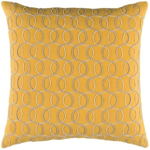 Solid Bold Ii by B. Berk for Surya Pillow Yellow 22 x 22 Sdb002-2222p - All