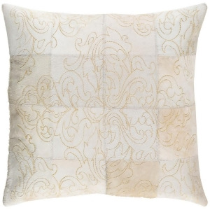 Sophisticate by Surya Down Pillow Khaki/Gold 20 x 20 Sii001-2020p - All