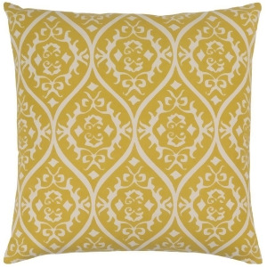 Somerset by Surya Down Fill Pillow Lime/Ivory 22 Square Sms004-2222d - All
