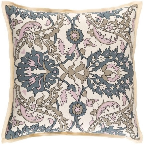 Vincent by Surya Pillow Pale Pink/Taupe/Teal 20 x 20 Vct003-2020p - All