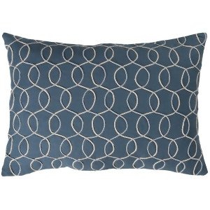 Solid Bold Ii by B. Berk for Surya Pillow Dk. Blue 13 x 19 Sdb004-1319p - All