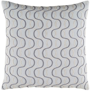 Solid Bold Ii by B. Berk for Surya Pillow Gray 22 x 22 Sdb001-2222p - All