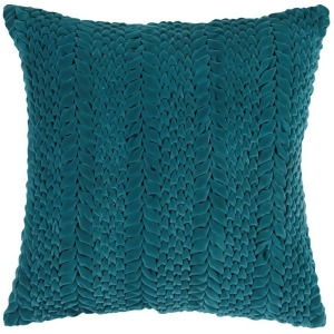 Velvet Luxe by Surya Down Fill Pillow Emerald 18 x 18 P0279-1818d - All