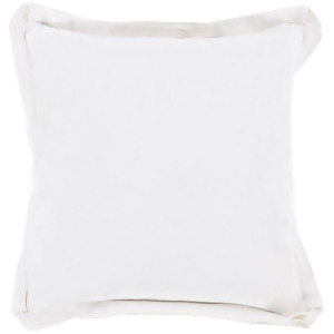 Triple Flange by Surya Down Fill Pillow White 18 x 18 Tf005-1818d - All