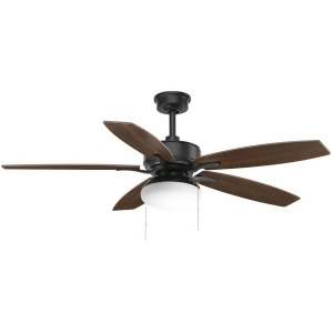 Progress Lighting Billows Ceiling Fans in Forged Black P2552-80 - All