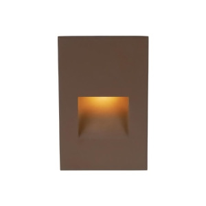 Wac Lighting LEDme 12V V Step/Wall Warm Amber Soft Bronze 4021-Ambz - All