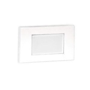 Wac Lighting Oculux Led Diffused Step/Wall 277V Amber White Wl-led130f-am-wt - All