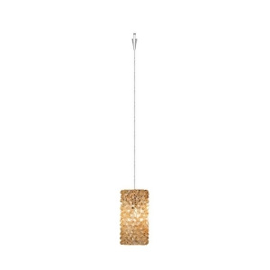 Wac Lighting Ice Haven 1Lt Pendant Champagne Diamond/Chrome Qp939-cd-ch - All