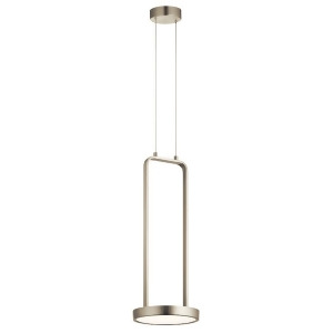 Elan Stylus Mini Pendant In Brushed Nickel 84029 - All