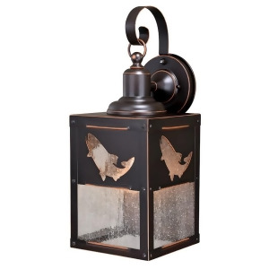 Vaxcel Missoula Outdoor Wall Light in Burnished Bronze T0334 - All