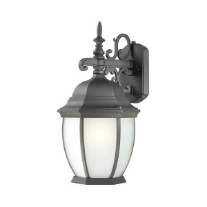Thomas Lighting Covington Wall Lantern Black 1X18w 120V Pl92297 - All