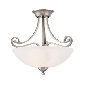 Thomas Lighting Haven Ceiling Lamp Satin Pewter 2X60w Tc0015741 - All