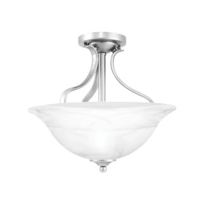 Thomas Lighting Prestige Ceiling Lamp Brushed Nickel 2X Sl842078 - All