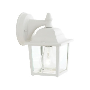 Thomas Lighting Hawthorne Wall Lantern Matte White 1X60 Sl94228 - All