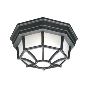 Thomas Lighting Outdoor Essentials Ceiling Lamp Black 1X Sl7457 - All