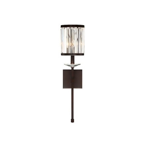 Savoy House Ashbourne 1 Light Wall Sconce in Mohican Bronze 9-400-1-121 - All