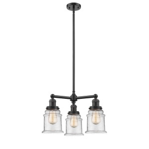 Innovations 3 Light Canton Chandelier in Oiled Rubbed Bronze 207-Ob-g184 - All