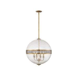 Savoy House Stirling 4 Light Pendant in Warm Brass 7-201-4-322 - All