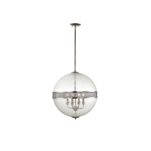 Savoy House Stirling 4 Light Pendant in Polished Pewter 7-201-4-57 - All