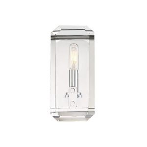 Savoy House Harrow 1 Light Wall Sconce in Polished Chrome 9-7301-1-11 - All