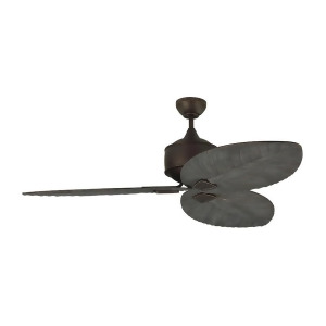 Monte Carlo Fan Company 56 Delray Outdoor Ceiling Fan Roman Bronze 3Dlr56rb - All