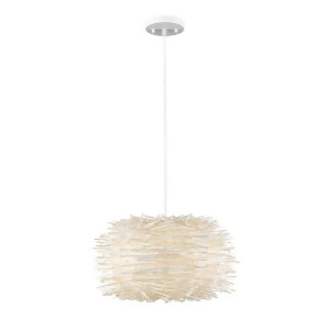 Z-lite Sora 4 Light Pendant White 459-20Wh - All