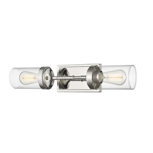 Z-lite Calliope 2 Light Wall Sconce Polished Nickel 617-2S-pn - All