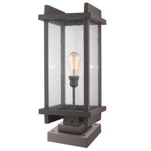 Z-lite Luttrel Outdoor Wall Sconce Silver 566B-sl-led - All