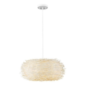 Z-lite Sora 6 Light Pendant White 459-30Wh - All