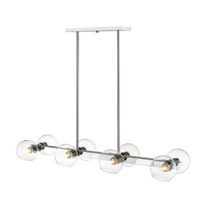 Z-lite Marquee 8 Light Large Pendant Chrome 455-8L-ch - All