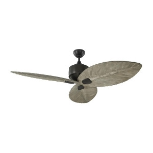 Monte Carlo Fan Company 56 Delray Outdoor Ceiling Fan Aged Pewter 3Dlr56agp - All