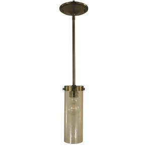 Framburg Hammersmith 1 Light Pendant Brushed Nickel with Clear Glass 4432Bn-c - All