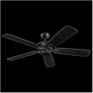 Monte Carlo Fan Company 60' Cyclone Outdoor Fan Matte Black 5Cy60bk - All