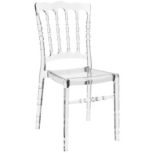 Compamia Opera Polycarbonate Dining Chair Transparent Clear Isp061-tcl - All