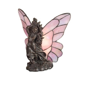 Meyda Lighting 8'H Drifting Fairy Accent Lamp Pink Iridescent 50427 - All