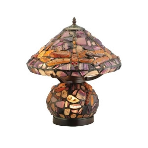 Meyda Lighting 18.5'H Dragonfly Jadestone Table Lamp 138107 - All