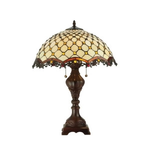 Meyda Lighting 24'H Diamond Jewel Table Lamp 124834 - All