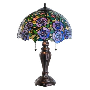 Meyda Lighting 24'H Tiffany Rosebush Table Lamp 138584 - All