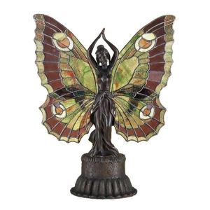 Meyda Lighting 17'H Butterfly Lady Accent Lamp 59Rwg Pbxa Flw 48018 - All