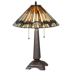 Meyda Lighting 24'H Prairie Delta Table Lamp 143147 - All