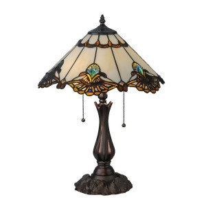 Meyda Lighting 21'H Shell With Jewels Table Lamp 144058 - All