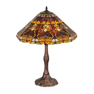 Meyda Lighting 27.5'H Middleton Table Lamp Mahogany Bronze 162204 - All